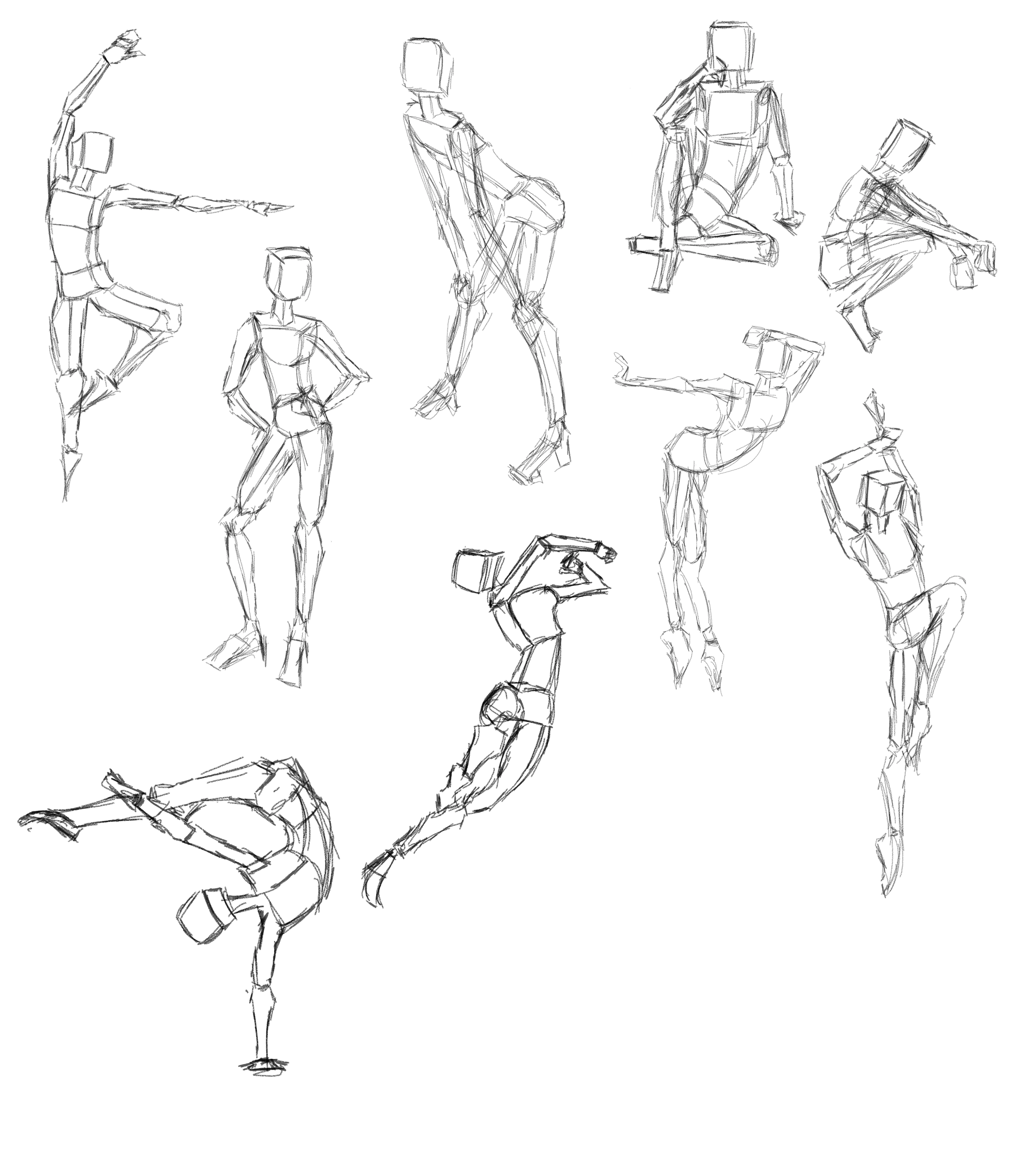 gestures drawing